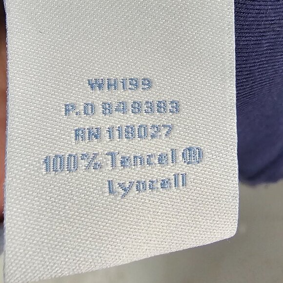 Boden Blue Purple Abstract Leaf Print Jersey Dress Boho Babydoll Y2K Artsy 8 - Picture 11 of 13